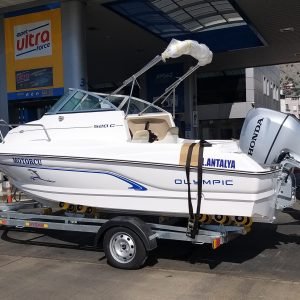 olympic boats 520 c kamaralı fiber tekne