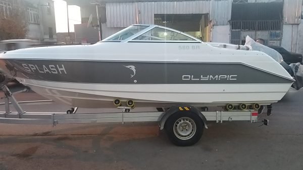 olympic boats 5,80 bowrider fiber tekne