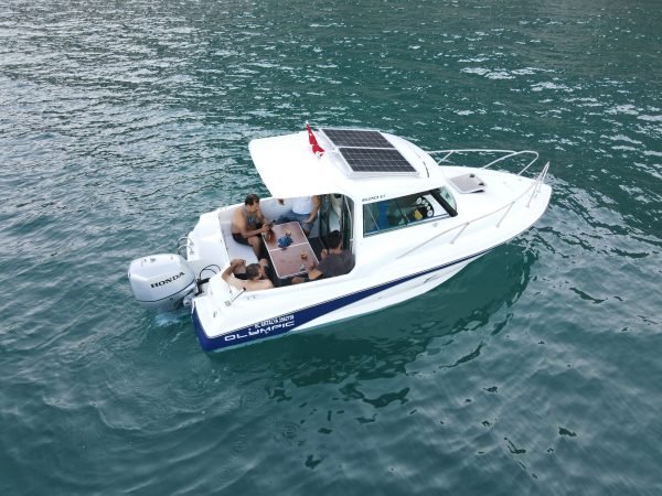 olympic boats 6,20 c pilothouse kamaralı lüx fiber tekne