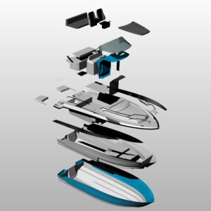 Compass Boats 7s Fiber Tekne - Görsel 14